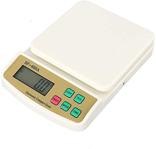 WDWDW Bilancia Elettronica, Bilancia Elettronica ad Alta precisione con Display Chiaro, Adatta per bilance da Cucina da Negozio