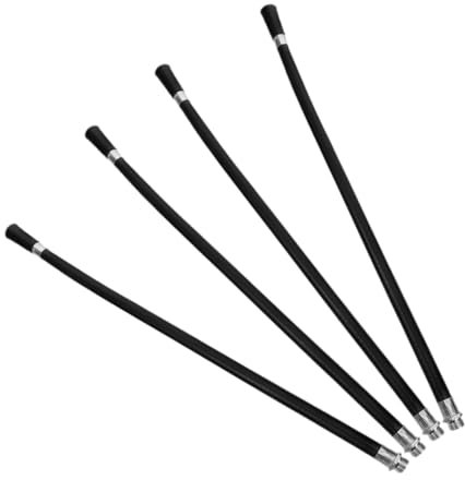 NUOBESTY Manguera Blanda De Goma Para Extintor, Tubo De Descarga De Extintor 4 Piezas, Accesorio Flexible Compatible Modelos De 4 Kg, Resistente y Versátil Para Seguridad Contra Incendios