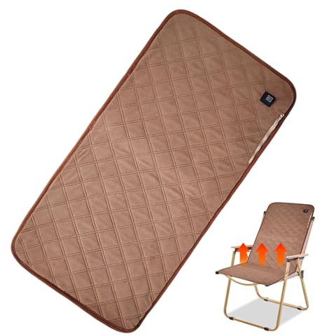 Fodera per sedile riscaldata | Cuscino riscaldante USB per sedia da ufficio, 3 modalità portatile per interni esterni, eventi, inverno, caccia, campeggio, escursionismo, pesca Gradin casa