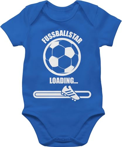 Shirtracer - Baby Body Kurzarm - Zur Geburt - Fussballstar loading