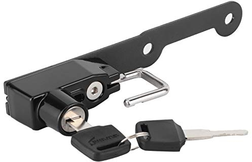 Lucchetto per casco moto, Aramox Porta lucchetto per casco moto Antifurto in lega di alluminio adatto per Z900RS / CAFE