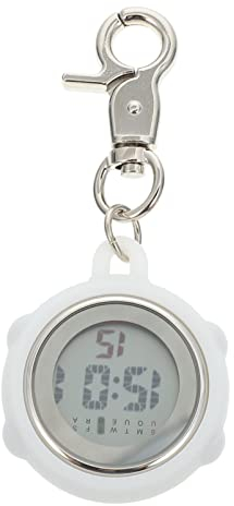 iplusmile Clip-Armbanduhr Für Krankenschwestern Mit Stundenanzeige Und Wochentagsanzeige Leuchtzeigern Und Chronographenfunktion Robust Und Benutzerfreundlich Für Medizinisches Personal
