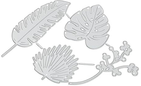 EXCEART 2st Schneidemesserform Selber Machen Stanzteile Zum Selbermachen Weihnachtsfeier Gefallen Sammelalbum Gestanzt Stanzformen Schablone Handbuch Kohlenstoffstahl 3D Stahlform