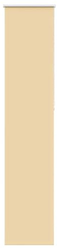vidaXL Estor Enrollable Opaco Beige 50x210 cm Tela Ancho 45,7 cm