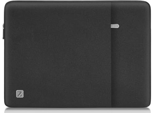 NIDOO 16 Zoll Laptop Hülle Schutzhülle Tasche Laptoptasche Sleeve Case für 16 MacBook Pro M4 M3 / 16 XPS 16 │ 16 Plus / 16 ThinkBook 16 Gen 8 / IdeaPad Slim 5 Gen 9 / ThinkPad E16 L16 T16, Schwarz