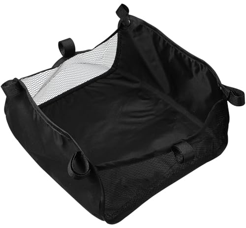 NULYLU Organizer per Passeggino Oxford Leggero, Cestino Portaoggetti Pieghevole per Ragazzo Ragazza Ampia Capacità e Design Stabile, Accessorio per Fondo del Passeggino Adatto a Genitori