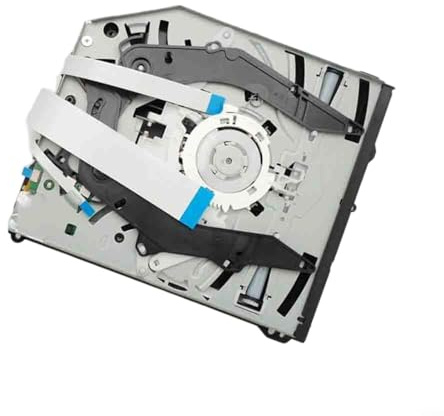 DVD-Laufwerk Ersatz für PS4 CUH-1200 Serie mit vorinstallierter Leiterplatte, behebt Disc-Leseprobleme für CUH-1215A/CUH-1215B Konsolen, Metallkomponente