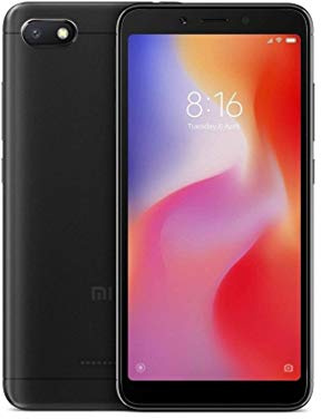 Xiaomi Redmi 6A Smartphone Dual Sim da 16 GB, Nero [Italia]