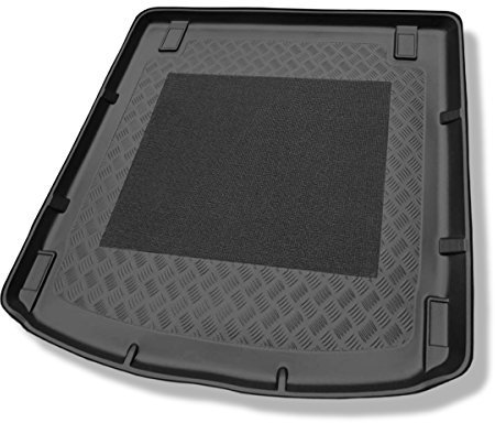 Mossa - Kofferraumwanne kompatibel mit Opel Astra H Caravan (2004-08.2010) - Kofferraummatte rutschfest Schutzmatte - S