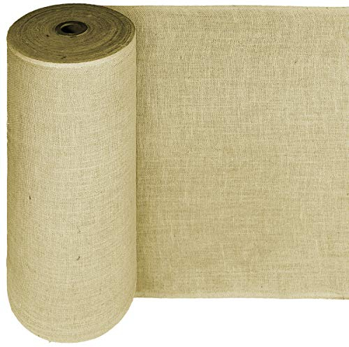 HaGa® Toile de jute de protection hivernale 305 g/m² en 1,2 m de largeur (vendu au mètre)