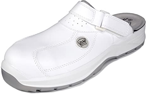 EuroRoutier E-Chef Sabots Blanc - Sabot de sécurité du Chef, Chaussures de Chef - Chaussures de Cuisine
