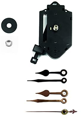 Clock-it Meccanismo Orologio a Pendolo con Canotto. Kit per Riparazione, Sostituzione o Realizzazione Orologio Pendolo da Parete.Kit fai da te.