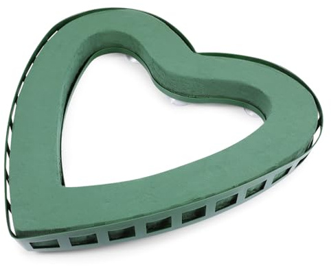 Alipis Forma Cuore Professionale con Base Accessorio Decorativo per Matrimoni e Feste per Composizioni Floreali