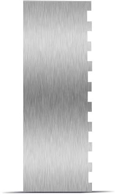 9 Inch Stainless Steel Cake Scraper, Cream Cake Scraper Sided Patterned Edge Stripe Edge Smoother Scraper Cake Smoother Frosting Scraper Cake Decorating Comb for Mousse Butter Cream