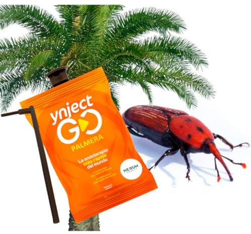 Tratamiento Picudo Rojo Palmeras | Inyección con Endoterapia para Insecticida Picudo Rojo | Ynject GO Palmera | INCLUYE CONECTOR | Inyector Palmeras Sin Insecticida | 100% eficaz | Nexum Market