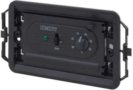 POLY POOL | PP1462.1 Termostato Ambientale Elettronico da Incasso a Parete Compatibile con Numerose Placche in Commercio Semplice da Installare e da Programmare
