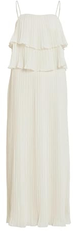 Vila dam Vichiffan Singlet Pleat Dress-Noos/DC, Björk, 40