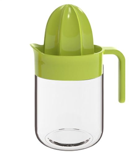Lemon Juice Squeezer - Manual Juicer Glass Lemon Squeezers | Household Manual Juicer For Vegetables | Multifunctional Hand Press Fruit Juicer, Juice Extractor Maker For Lemon, Orange, Mandarin, Lime