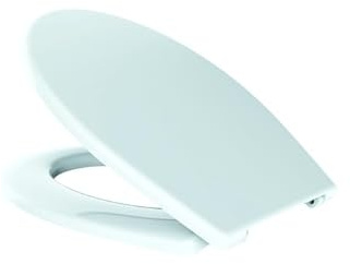 VIGOUR WC-Sitz one mit Deckel, weiß mit Absenkautomatik
