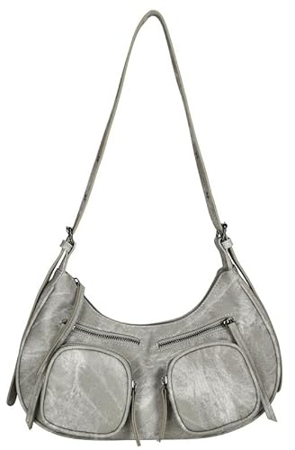 ENRICO BENETTI Chloë 66776026 Crossbody tas PU Lichtgrijs