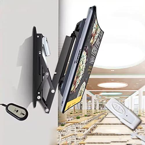 LGHLZGVF Support TV Universel, Base TV 32-100, Support Mural TV réglable, Universel, avec Niveau à Bulle, Robuste et Anti-Chute, Dimensions Max. 900 x 600 mm, rouge-32