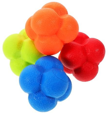 UPKOCH Balones Portátiles de Reacción Hexagonales TPE y Diseñadas para Mejorar la Velocidad y Coordinación para Entrenamiento Deportivo en Diferentes Entornos Deportivos
