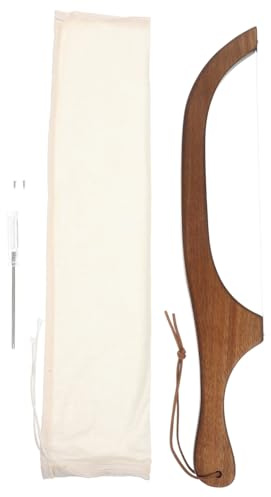 Cabilock Couteau À Pain 40.00Cm Trancheuse À Pain En Bois Ergonomique Coupe- Pour Levain Maison Facile À Nettoyer Et Utiliser