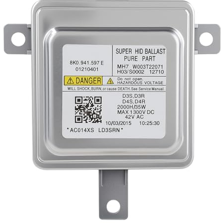 Ballast pour phares au xénon A1 A3 A4 A5 A6 A7 A8 Q3 Q5 Q7 8K0941597 8K0941597E