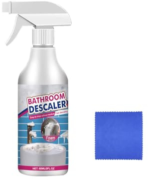 Reiniger für hartnäckige Flecken, Bathroom Descaler Schaum, Badezimmer-Reiniger, Multifunktional Duschkabinenreiniger, Schaumreiniger, Foam Cleaner, Toiletten Cleaner (1 Stück)