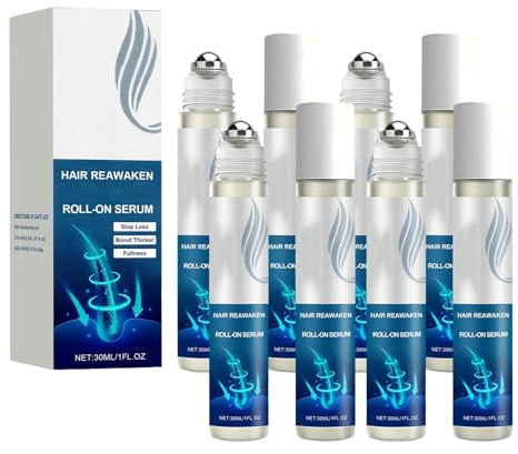 Haarwachstumsserum Roll On, Haar-Roller-Serum, Hair Growth Serum, Roll-On Haarserum,Blockierendes Kopfhautserum fördert den Sauerstofffluss,Reduziert Haarausfall, Haarwachstum Serum für alle Haartypen