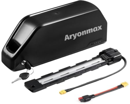 48V 52V Batería Litio Bicicleta Electrica 20Ah 25Ah para Motor 50W-1500W, Batería Ebike Gran Capacidad con Cargador Placa Base 5 Pin & Célula Grado A (52V 25AH)