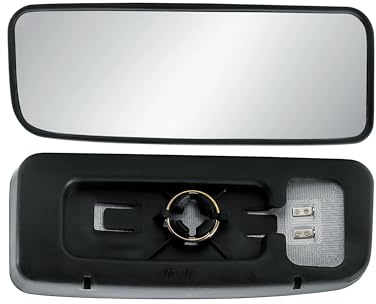 Außenspiegelglas Links für Mercedes Sprinter VW Crafter 2006–2025 | unteres kleines Glas, beheizt, mit Rückplatte