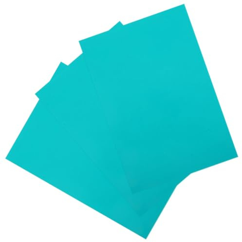 EXHUMKY Material de Grabado en PVC 3 Piezas Tamaño A4, Bloques para Tallado de Linóleo, Placas Artesanales para Actividades de Impresión y Manualidades