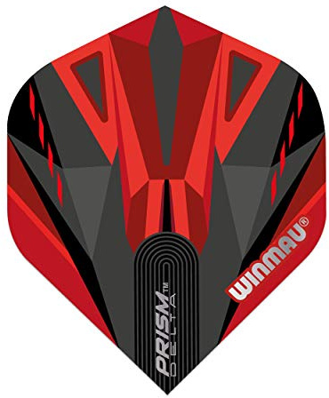 WINMAU Prism Delta Extra dicke Dart-Flights, 1 Set pro Packung (3 Flights insgesamt)