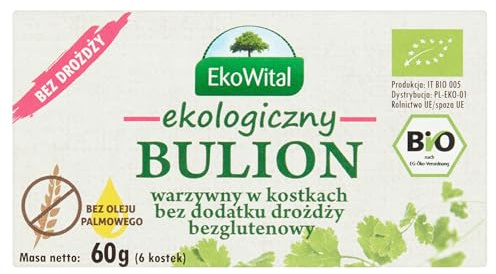 Brodo Vegetale a Cubetti (senza lievito, senza olio di palma, senza glutine) BIO 60 g