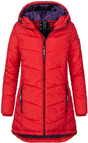 Sublevel Damen Übergangs Jacke Herbst Winter Outdoorjacke mit Kapuze sportlicher Damen Mädchen Parka S M L XL XXL 3XL 4XL 5XL