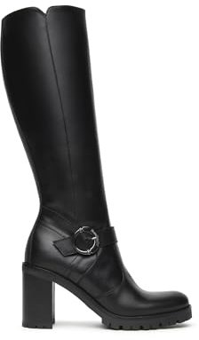Nero Giardini I117636D Stivali Donna in Pelle - Nero 35 EU