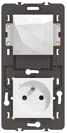 pack de démarrage connecté - mosaic with netatmo - blanc - legrand 077700la