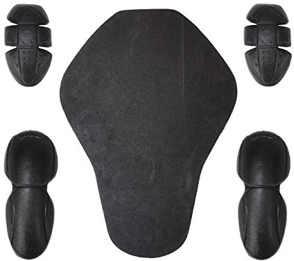 German Wear Protektoren Set Innenprotektoren für Motorrad Jacken/Hemden und Hosen, Damen Hemdprotektoren