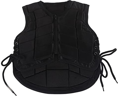 KOSDFOGE Reitweste, Reitweste, Bequeme Schützende Reittrainings-Sicherheitsweste Für Jungen, Mädchen, Kinder, Kinder(CS)