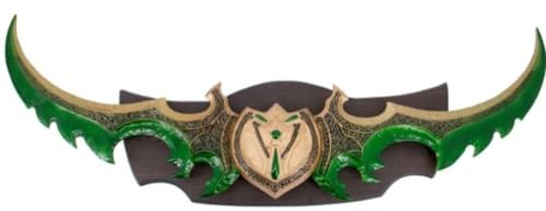 G8DS® Wow - Warglaives - Zwillingsklinge - of Azzinoth - Illidan - Kostüm - Metallschwert - Filmschwert - Deko - Sammler - Cosplay