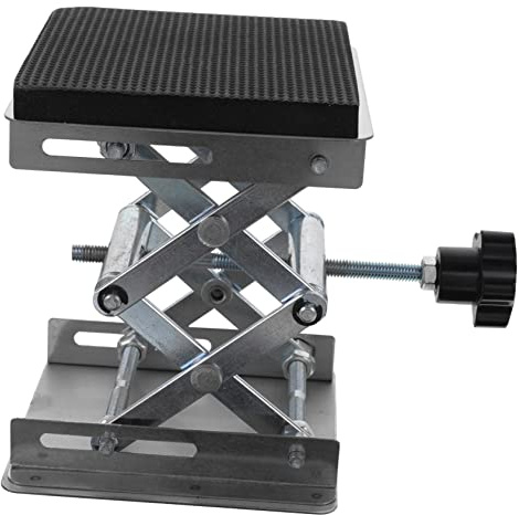 Scherenplattform Heber für Laborhebebühnen Hubwagenheber Tischständer Mini Stützplattform aus Edelstahl Hebebühne für Laborheber klein Jack Hubtisch Aufzüge Scherenständer Schwamm