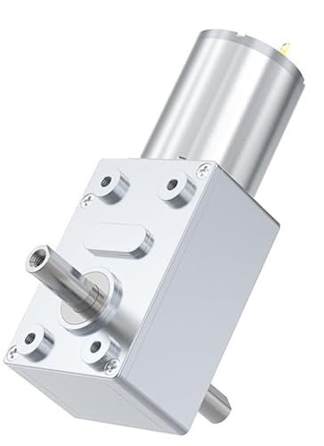 DC-Getriebemotor Untersetzungsgetriebemotor Doppelwellen-Turbo-Schneckengetriebemotor, hohes Drehmoment, JGY-370, 6 V, 12 V, 24 V Gleichstrom, Gleichstrom-Elektromotor, umgekehrte Selbstsperrung, Dopp