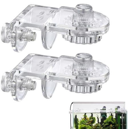 demaxiyad Aquarium-Deckelgriff – Acryl-Aquariumdeckel-Clips – Glasabdeckungs-Clip-Halter für Aquarium-Abdeckung Deckel, Aquarium-Deckelgriff-Ersatz