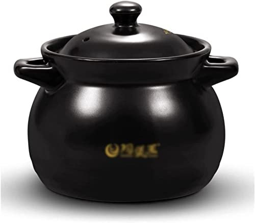 SUNMME Mini pentole in Ceramica smaltate da 1 l, pentola per stufato, casseruole per microonde, pentola per Cucinare bibimbap Caldo e