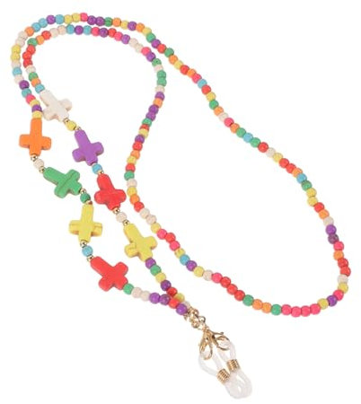 SAFIGLEs Ketten String Lanyard Retainer für Frauen Mode Acryl Brille Kette