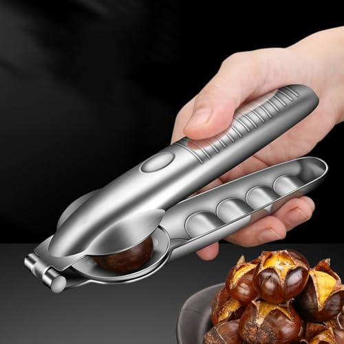 Chestnut Pliers, Chestnut Cutter, Stainless Steel Maroni Cutter, 2 In 1 Chestnut Cutter For Walnut, Hand Tools Nut Clip Peeler