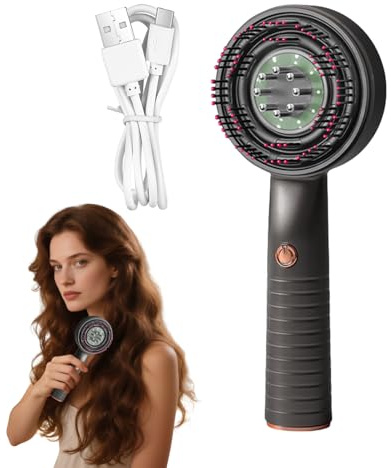 Elektrisches Massagegerät Für Kopfhaut | Massagebürste Für Haare Und Scalp | Wasserdichter Vibrationskamm Damen Körperpflege Schönheit Zuhause Reisen Regeneration