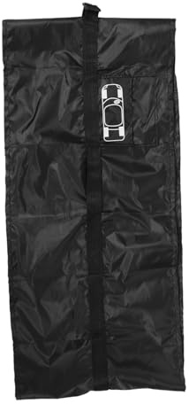 SOPOTUTU Funda Suciedad para Resistente al de Repuesto Desgarro Neumático Poliéster 190t, Color Negro por y Adecuado para Viajes Carretera Aventuras al Aire Libre