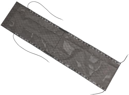 Ipetboom Tissu de Remplacement pour Chaise de Jardin Toile Respirante avec Corde Housse de Fauteuil Extérieur pour Chaise Longue Plage et Camping